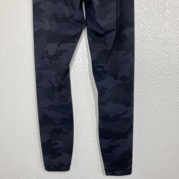 Lululemon Pants Womens 6 Black Camo Align High Rise Leggings Yoga Athletic Gym - Picture 13 of 14